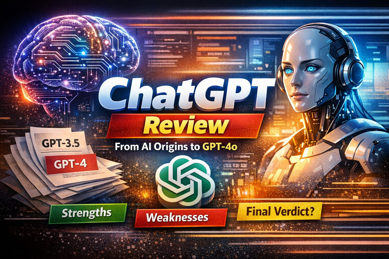 ChatGPT review – AI history, version evolution, strengths, weaknesses, and final verdict